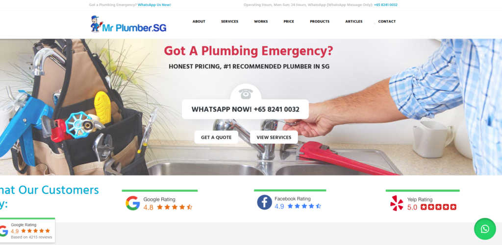 Mr Plumber Singapore