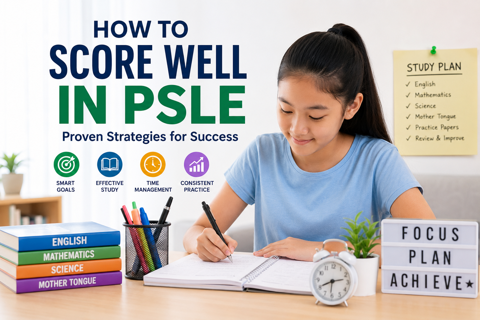 how to score well in psle